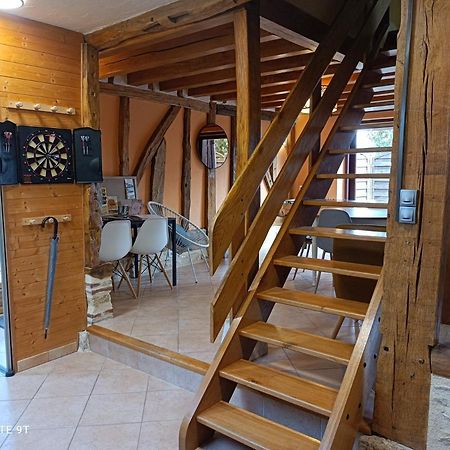 Villa classé 1h30 Paris jusqu'à 6 personnes SPA intérieur et extérieur pleine campagne Ladon Exterior foto